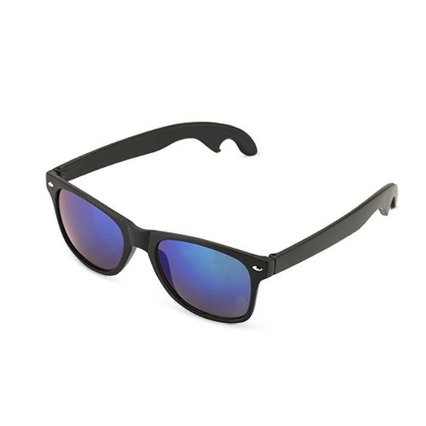 True True 5611 Matte Black with Olivine Lense Bottle Opener Sunglasses 5611